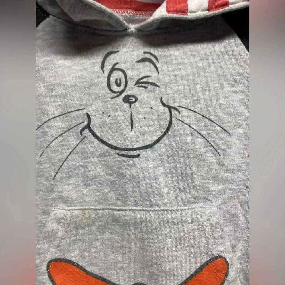 Dr Seuss hooded sweatshirt‎ size 18 months